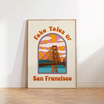 Fake Tales Of San Francisco Music Gift Print, 2 of 3
