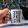 Zro Fks Given Mug, thumbnail 2 of 5