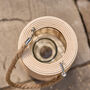 Roche Rattan Lantern With Rope Handle, thumbnail 4 of 4