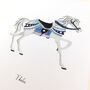 Thalia The Carousel Horse Art Print, thumbnail 2 of 9