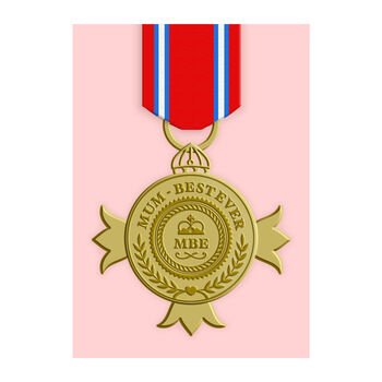 'Mum Best Ever' Mbe Card For Mum, 2 of 2