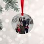 Personalised Photo Christmas Ornament, thumbnail 2 of 5