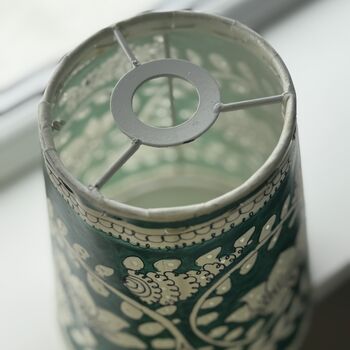 Hanging Leather Lampshade Tholu Bommalata, 4 of 8