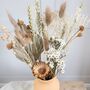 Mini Natural Dried Flower Arrangement With Bunny Tails, thumbnail 3 of 4