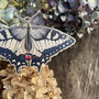 Swallowtail Butterfly Wooden Christmas Tree Decoration, thumbnail 3 of 5