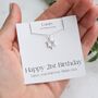 21st Birthday Necklace Gift, Gift For Daughter, thumbnail 1 of 5