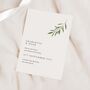 Olive Wedding Invitations, thumbnail 1 of 4