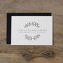 'Thank You For Baking' Wedding Card, thumbnail 1 of 2