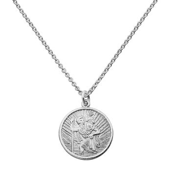 Personalised St Christopher Necklace, 5 of 8