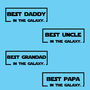 Personalised 'Best Dad In The Galaxy' T Shirt, thumbnail 2 of 4