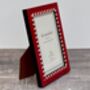 Natalini Red Chequered Photo Framw, thumbnail 1 of 3