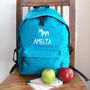 Personalised Ballet Rucksack All Colours, thumbnail 3 of 5