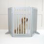 Lords And Labradors Medium Wooden Dog Gate, thumbnail 5 of 6