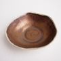 Handmade Mini Gold Ceramic Pottery Ring Dish, thumbnail 4 of 10
