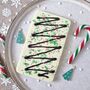 Peppermint Bark Christmas White Chocolate Slabb, thumbnail 1 of 2