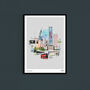 Croydon Illustration Art Print, thumbnail 6 of 10