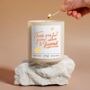 Thank You Above And Beyond Teacher Candle Appreciation Gift, thumbnail 2 of 6