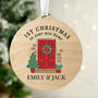 Personalised First Christmas In New Home Decoration, thumbnail 1 of 5