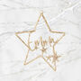 Little Star Personalised Christmas Decoration, thumbnail 6 of 7