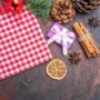 Red Checkered Gingham Tablecloth Housewarming Gift, thumbnail 1 of 8