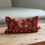Linen Eye Pillow With Leaf Design, thumbnail 2 of 5