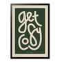 Get Cosy, Playful Typographic Print, thumbnail 5 of 6