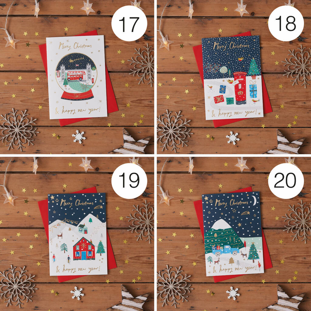 Christmas Card Packs Multiple Designs To Choose From By Jessica Hogarth