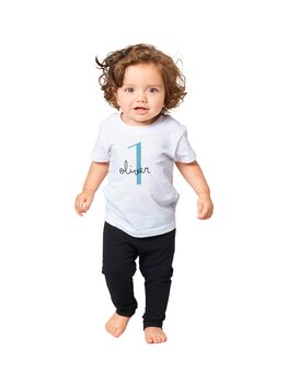 Personalised Baby T Shirt 1st Birthday, 6 of 9