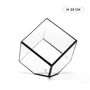 Geometric Glass Container For Terrarium | H: 23 Cm, thumbnail 2 of 5