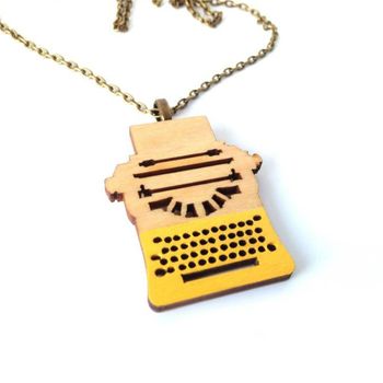 Typewriter Necklace, 4 of 12