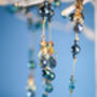 Christmas Garland, Pearls And Crystals, thumbnail 2 of 11