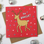 Christmas Reindeer Card, thumbnail 1 of 5