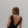 Florisa Mini Dress Classic Black, thumbnail 2 of 2