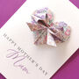 Personalised Mother's Day Floral Origami Heart Card, thumbnail 7 of 10