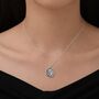 Sterling Silver Greek Coin Pendant Necklace, thumbnail 1 of 12