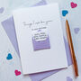 Personalised Birthday Wishes For You Envelope Card, thumbnail 2 of 5