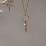 Astralis Necklace 14k Gold Filled And Cubic Zirconia, thumbnail 2 of 6