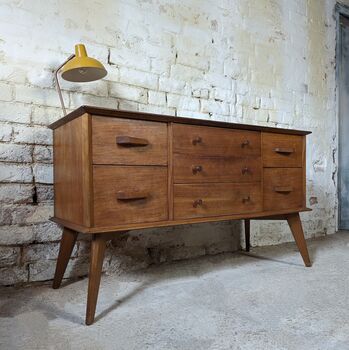 1950s Walnut Sideboard By Alfred Cox, 2 of 4