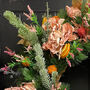 Clementine Faux Flowers Christmas Wreath, thumbnail 2 of 4