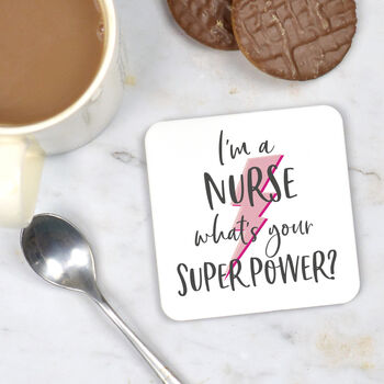 Nurse Superpower Coaster, 2 of 3
