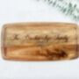 Personalised Engraved Family Name Board Wild Herb, thumbnail 5 of 6