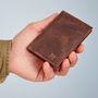 Personalised Buffalo Leather Credit Card Holder, thumbnail 3 of 7