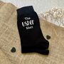 The Usher Personalised Wedding Day Socks, thumbnail 3 of 3
