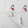 Christmas Muslin Pack Of Two, thumbnail 5 of 5