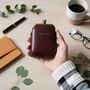 Copper Hip Flask With Engraved Vintage Leather Sleeve, thumbnail 1 of 5