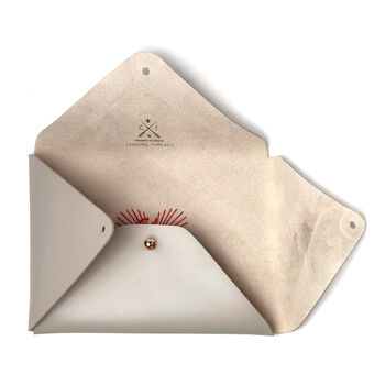 Stitch Heart Strings Envelope Pouch, 9 of 12