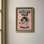 Record Fair Print | Vinyl Record Wall Art | Music Inspired Poster | Retro Mid Century Decor, thumbnail 2 of 9