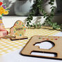 Pop Out Wooden Easter Egg Card, thumbnail 4 of 5