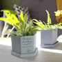 Personalised Thank You Hexagon Plant Pot For Teachers, thumbnail 3 of 7