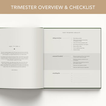 Bump Journal – Pregnancy Journal, 40 Weeks Of Memories, 10 of 12